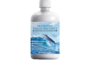 AFGQIANG Red Worm Fish Attractants for Baits,Bait Fish Additive,Fishing Bait Additive, Concentrated Red Worm Liquid, High Concentration Fish Bait Attractant Enhancer for Trout Cod Carp Bass.