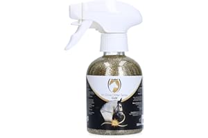 Excellent Holland Animal Care Hi Gloss Spray Brillante - 250 ml - Spray para Crin de Caballos - Bonito Efecto de Brillo - Spray para Cola - Spray de Brillo para Caballos - Apto para Caballos - Dorado