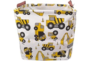 ninimio Cesto Portagiochi Bambini Cubo Contenitore Giochi Scatola Pieghevole 33x33x33 Compatibile Con Kallax Scaffale Cameretta Armadio (ruspa)