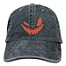 Produktbild Pumpkin Face Halloween Vintage Washed Dyed Adjustable Baseball Cowboy Cap