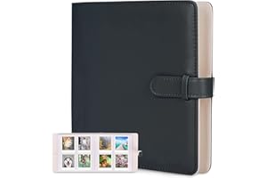 Leebotree Album Photo Compatible avec Instax Mini/Square Film, 256 emplacements d’Album Photo Compatible avec Mini 11,Liplay, sq6 sq10 sq 20