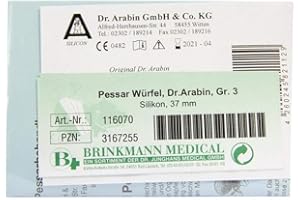 WÜRFELPESSAR Silikon 37 mm Gr.3 n.Arabin 1 St