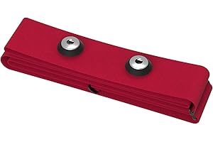 COOSPO Heart Rate Chest Strap Replacement, Adjustable Elastic Soft Fitnesss Chest Band, Colorful Replace HR Chest Belt for XOSS/Wahoo/Garmin/Shanren and More, Buckle Distance 45mm（NOT for Myzone）