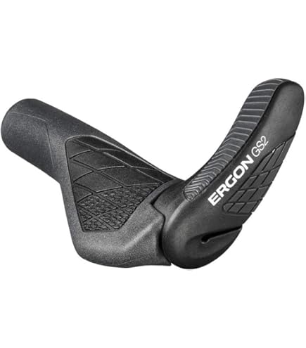 Maniglie Ergon GP3 BioKork Per Bici | Impugnature In Sughero Naturale, Colore Marrone