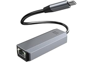 Minthouz USB LAN Adapter，5G Ethernet Adapter,Aluminium RJ45 USB C auf Netzwerkadapter für Dell/HP/Mac,Thunderbolt 4/3 LAN Ethernet Stecker mit 10G Spec für NAS Windows, MAC, Linux