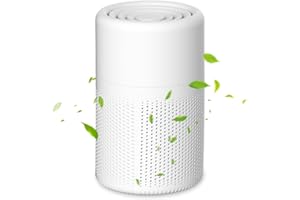 Probuk Purificador de Aire HEPA Portátil - Purificador de Aire Silencioso 37dB con Filtro de Alta Eficiencia, Eliminación de Olores y Aromaterapia, Ideal para Hogar y Alergias