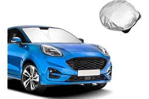 BSTW Parasol de Parabrisas para Ford Puma MK2 2020-2025, Parasol Plegable con Aislamiento Térmico y Protección UV, Compatible con Ford Puma ST EcoBoost Hybrid