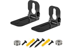 Dinghosen Supporto da Parete per Samsung HW-MS751 HW-MS750 HW-MS650 HW-N950 Soundbar, 2 Supporti da Parete per Samsung Altoparlante Staffa da Parete con Accessori per Montaggio