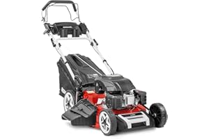 GREENCUT GLM880X - Cortacésped Gasolina 173cc 7,5CV, autopropulsado, Corte rápido y fácil para Jardines Grandes o medianos 2000m2, Ancho 53cm, Recogida y Mulching 4 en 1, Altura Ajustable, Saco 65L