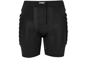 Lixada Protective Padded Shorts, Impact Resistance 3D Padded Shorts for Snowboard,Skate and Ski for Women Men Unisex