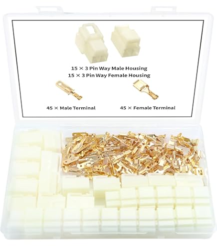 1set 2.8mm Automotive Quick Connection Electrical Wire Connector 1/2/3 - View #3