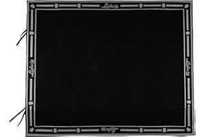 Ludwig Drum Rug 63"x78", Black,LUDRUG