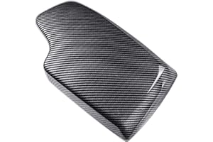TZYSZDB DWVV Copertura Bracciolo Auto in Fibra di Carbonio per BMW F30 F31 F32 F34, ABS Materiale Consolle Centrale Box Cover Trim Auto Accessori Decorare per BMW Serie 3 328i 435i