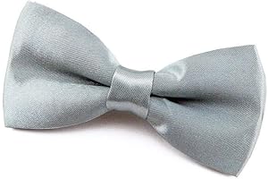 Double Tree Nœud Papillon Tissu Satin Enfant Garçon 2-14 ans - Mariage Cérémonie Baptême Fête - Chic Et Elégant