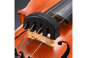 Eno Music Rubber Violin Practice Mute for 4/4 Violin