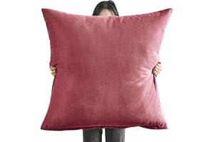 Supermjukt kuddfodral 50x50, 60 x 60,70x70,80x80 cm Kvadratiskt Extra stort kuddfodral för king size-bäddar Dekorativa kuddfo