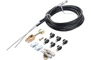 ZONFANT Universal Parking Brake Emergency Brake Cable Complete Kit, Replace#330-9371 140-14415-R
