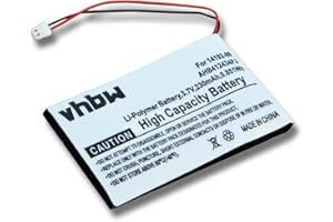 vhbw Akku kompatibel mit Jabra Pro 9400, 9465, 9400SH, 9460, 9470 Wireless Headset Kopfhörer (230 mAh, 3,7 V, Li-Polymer) - Ersatz für 14192-00, AHB412434PJ