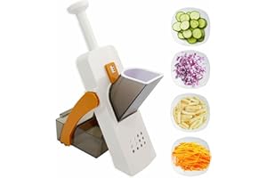 HITOPSELLER Mandolina Affetta Verdure Spessore Regolabile Taglia Verdure