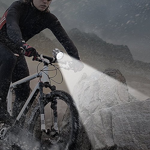 Sahara Sailor 5600 Lumen Bike Light Fahrradlampe Fahrradbeleuchtung Frontlichter Mit Wiederaufladbare 4400 mAh Batterie - 7