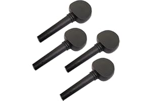 YOUNG WOLF Lot de 4 chevilles d'accordage pour violon 4/4 en bois d'ébène