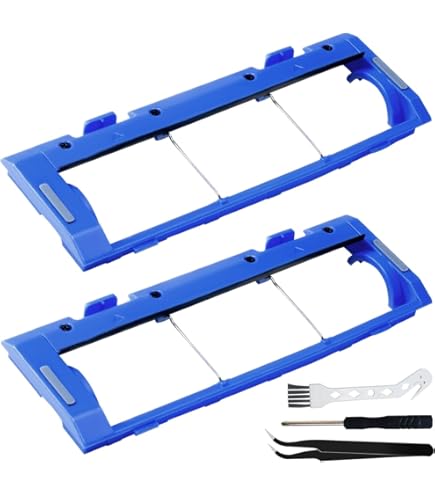 MEDION Robot Aspirador Con Función De Limpieza, Accesorio Cepillo Lateral, Cepillo De Repuesto Para S12SW MD20041 MD19601 (compatible Con Robot