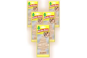 Wunder-Baum Lot de 5 désodorisants pour voiture + stylo light-tribe (Woodwork)