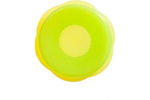 Kochblume Stretch-ii Ø10,5cm | Frischhaltedeckel | Universaldeckel | Für Anwendungen von 7-13cm | Premium-Silikon | Hitzebeständig | Spülmaschinenfest | Farbe: limette