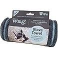 Henry Wag Pet Glove Towel - Soft & Highly Absorbent Microfibre, Muddy Pet Accessories, Quick Drying - Designed for Dogs - (100cm X 22cm)