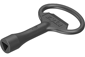 CTA Dichtungen 7mm Dreikantschlüssel aus Gd-Zn in schwarz 1C04-03