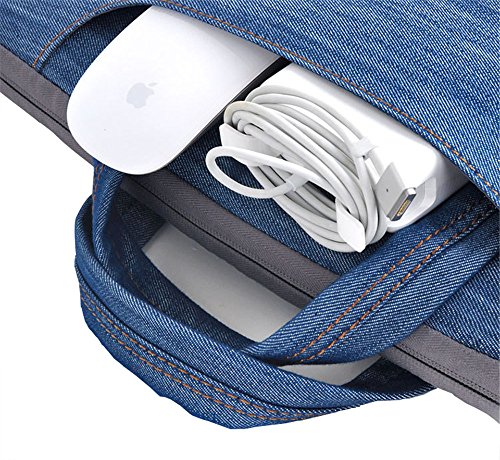 Alliswell Laptophülle Hülle Tasche Sleeve Schutzhülle für Laptop / MacBook Air / MacBook Pro / Notebook-Computer (11-11,6 Zoll, lila) - 2