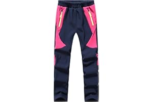 BenBoy Pantaloni Neve Bambino Impermeabile Pantaloni Sci Invernali Ragazze Ragazzo Pantaloni Trekking Softshell Arrampicata Escursionismo