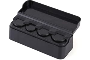 SEAFRONT Car Coins Case Loose Change, Car Coin Box Car Coin Holder Storage Box Pocket Money Wallet Bank Holder Organizer Sundries Bag
