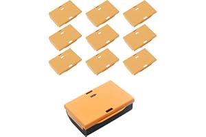 TPZORJX 10 pièces protecteur de batterie, compatible avec la batterie LP-E6, étui de stockage de la batterie, étui de batterie de l'appareil photo, portable