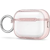 Spigen Ciel by CYRILL AirPods Pro 2 ile Uyumlu Kılıf Shine Simli G&uuml;l Rengi Şeffaf Kapak - ACS05333 (Spigen TR Garantili)