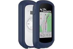 Ermorgen Silikonhülle Kompatibel für Garmin Edge Explore 2 Hülle Weiche Silikonhülle All-Inclusive Stoßfester Schutz - Blau