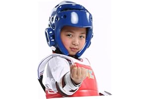 Kisangel Adult Helmet Children Sparring Headgear Children Protective Head Gear Kid's Helmet for Boxing Protective Gear Head Guard Combination Red Dropshipping Helmet for Kids