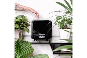 Jonix Cube Nero purifica aria e superfici fino a 85 mq - Elimina odori, fumi, inquinanti, VOC, virus, formaldeide - Allevia allergie e asma - Tecnologia brevettata Non Thermal Plasma - Made in Italy