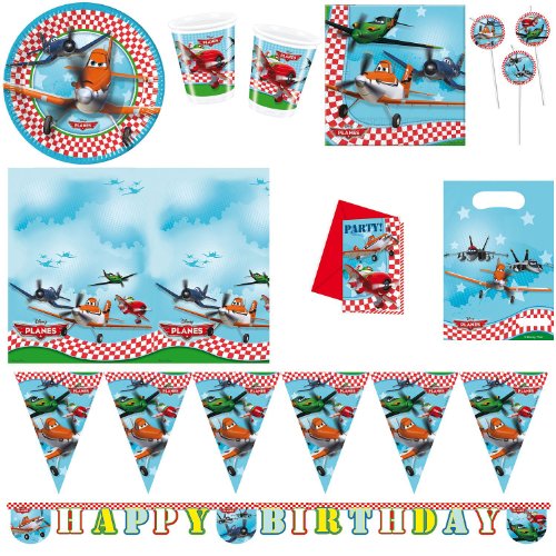 Procos 412284 - Kinderpartyset Planes, XXL