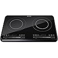 Table de cuisson induction posable 2 feux 3500w noir Domo DO338IP
