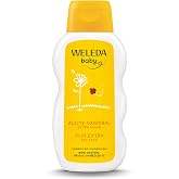 Weleda - Baby Calendula Oil Sensitive Skin 200ml | Calendula, moisturizes and protects, cares for skin, sensitive skin, baby,