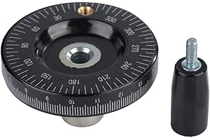 TICFOX Samfoxy Hand Wheel- Handwheel Milling Handle Hand Wheel Lathe Hand Wheel 63mm 1pcs