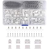 Gasea 560Pcs 2.54mm JST-XHP JST Connector Kit, JST-PH 2/3/4/5 Pin Housing Adapter Cable Connector Socket Male and Female
