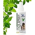 250 ml Spray for Fleas and Ticks, Flea Treatment for Home with Natural Ingredients-Tick Repellent