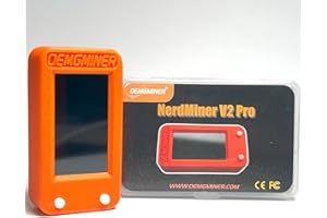 OEMGMINER NerdMiner V2 78KH/s T-Display S3 Bitcoin Solo Lottery Miner gana 6.25 BTC con bajo consumo de energía, conexión WiFi y alimentación USB-C (78 KH/s)