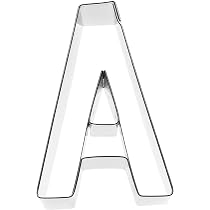 Stampo Per Biscotti Birkmann Lettera 'E' – 6 Cm, Acciaio Inox, Lavabile In Lavastoviglie, Per Pasta Frolla E Zucchero