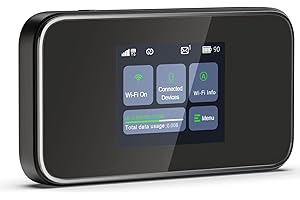 Anvil HL-873 5G MiFi Router - Secure Portable Travel Router with up to 1.6Gbps Connectivity Speed | 10hr Full Charge, Perfect for Remote Workers, Travellers & Digital Nomads.