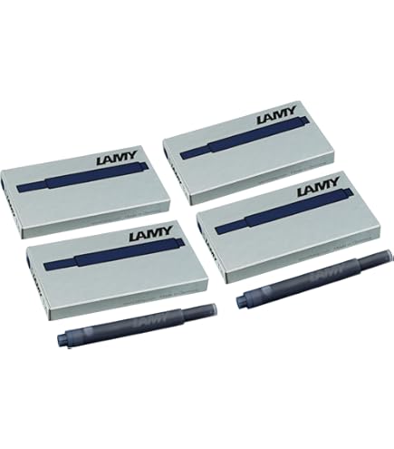 Lamy T10 Tintenpatronen Blau | 5 Stück, Waschbar, Für Alle Lamy Füller Außer Lamy 2000