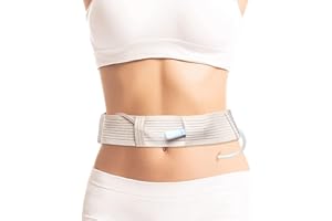 GIIIIUMP PD Gürtel Dialysegürtel Peritonealdialyse-Katheterhalter, bequemer Schutz mit Schlitzen für sichere G-J-Fütterschlauch-Zubehör, für Männer und Frauen, 3 Größen (1 Packung, Small)