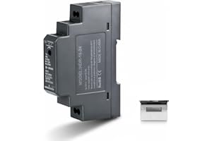 TLIDFGEO Switching Power Supply 24V Ring Transformer Din Rail,15W Switching Power Supply,Equipment HDR 15W 24V 0.63A Universal,AC100V-240V,Ring Transformer for Industrial Automation Equipment